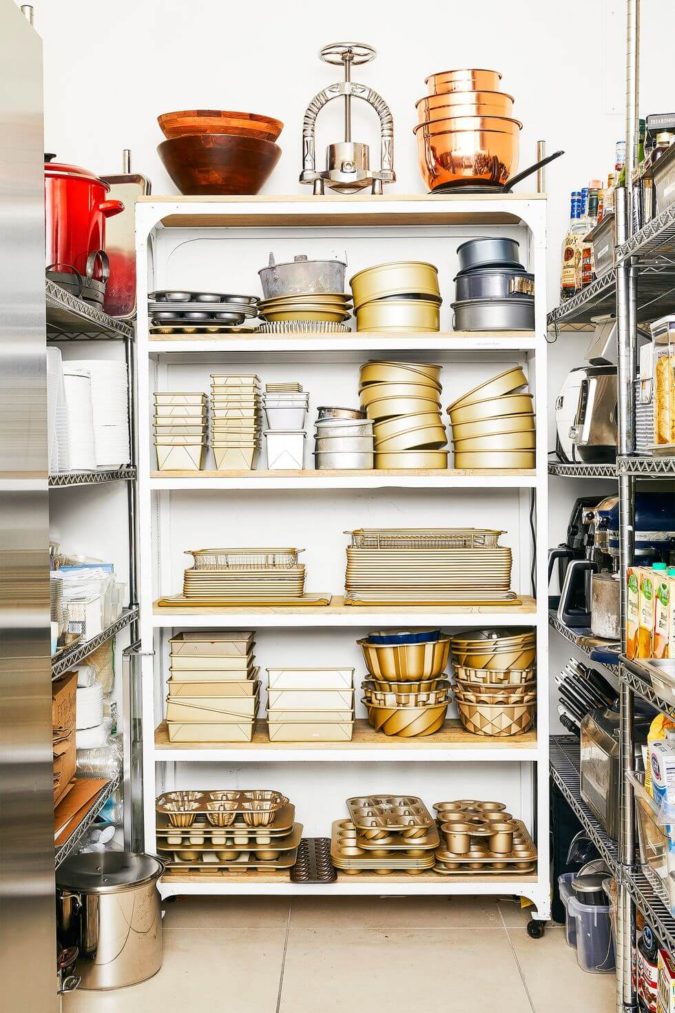 closet.-675x1013 100+ Smartest Storage Ideas for Small Kitchens in 2021