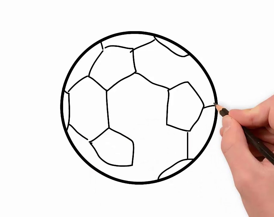 drawing a ball Top 10 Easiest Things to Draw - 9