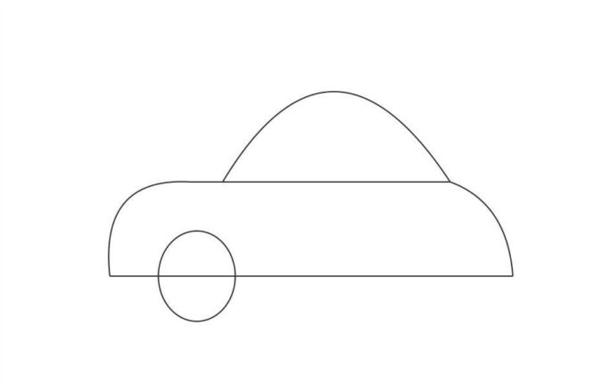drawing a car 1 Top 10 Easiest Things to Draw - 17