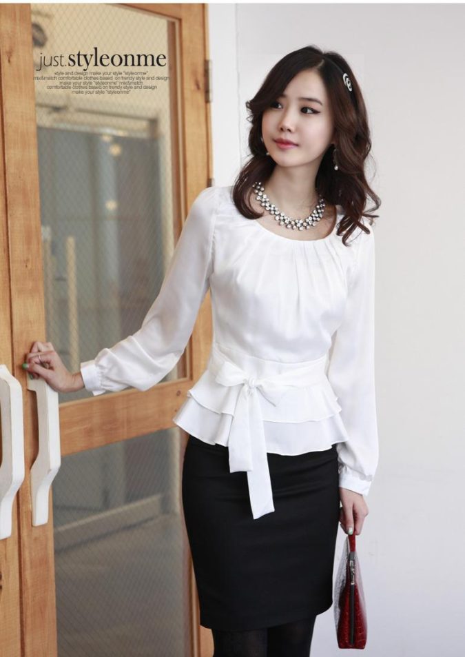 140 First-Date Outfit Ideas That Make You Special 62 dressy blouse 2 140 First-Date Outfit Ideas That Make You Special - 62