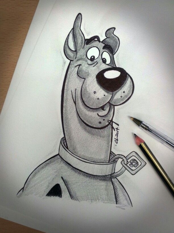 scooby doo Top 10 Easiest Things to Draw - 12