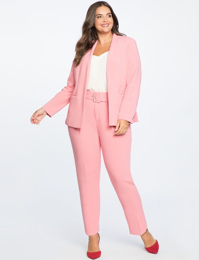 suit-1 115+ Elegant Work Outfit Ideas for Plus Size Ladies