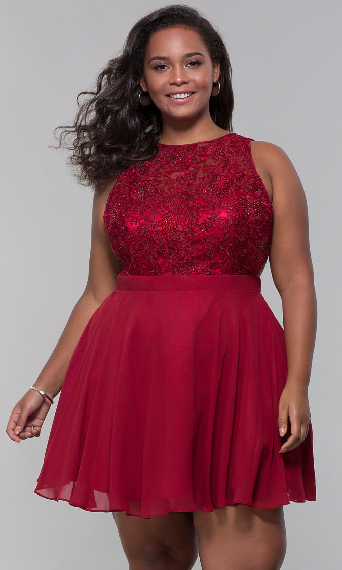 Evening gown 1 70+ Stylish Plus-Size Fashion Trends - 38