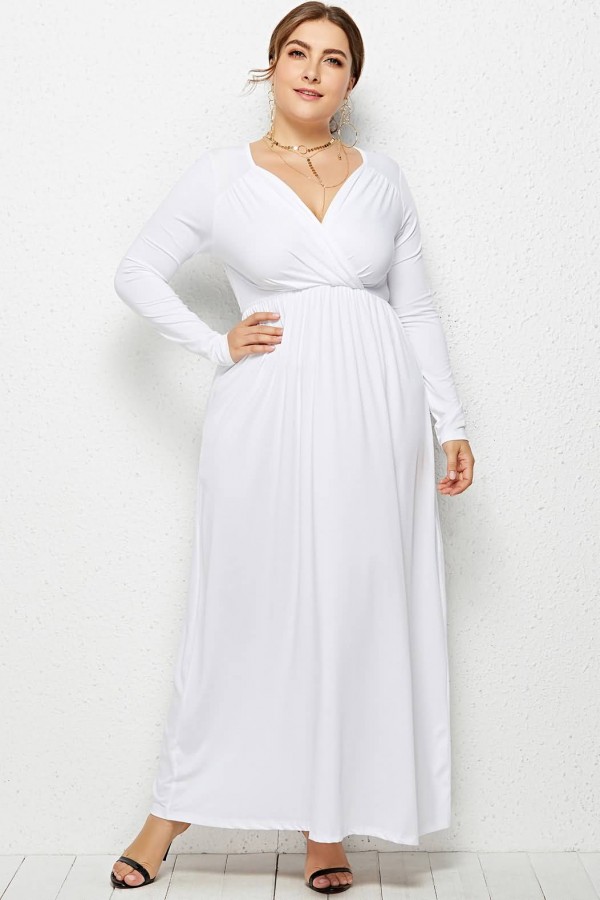 Evening gown. 1 70+ Stylish Plus-Size Fashion Trends - 41