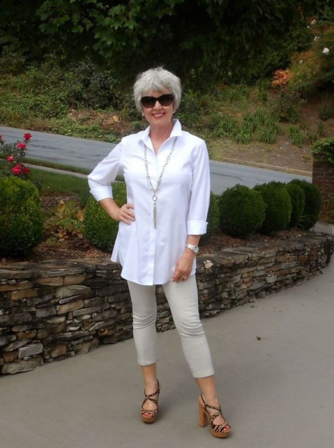 120+ Trendy Casual Clothes For 60 year Old Woman 32 Shirt and trouser. 1 120+ Trendy Casual Clothes For 60 year Old Woman - 29 trendy casual clothes for 60 year old woman