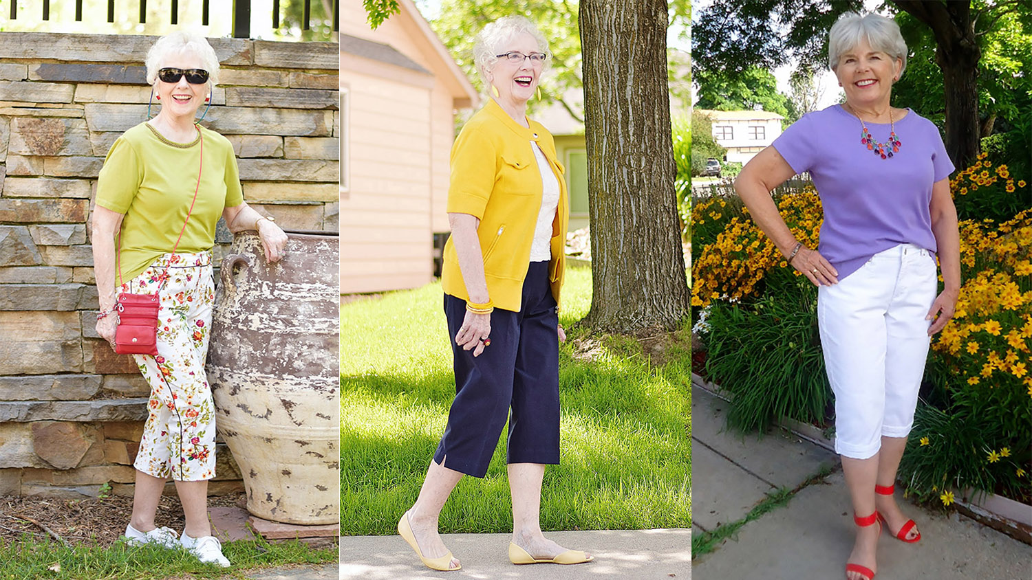 capri-pants.-1 110+ Elegant Outfit Ideas for Women Over 60