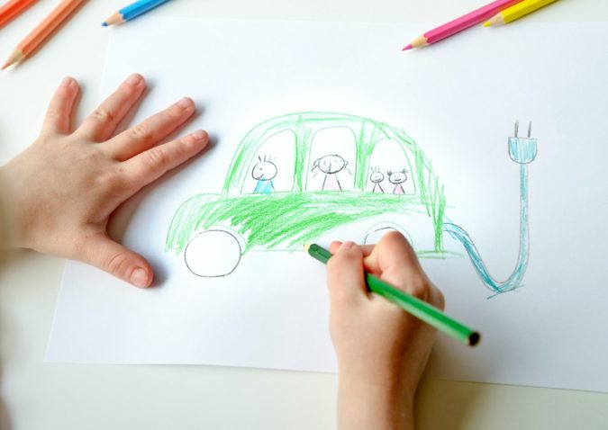 car Top 10 Easiest Drawing Ideas for Kids - 11
