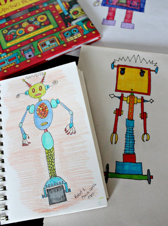 Top 10 Easiest Drawing Ideas for Kids 10 robot 3 Top 10 Easiest Drawing Ideas for Kids - 10