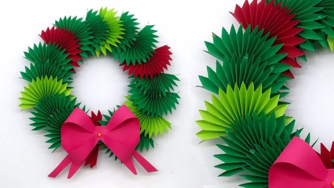 3D paper decorations. 4 60+Untraditional Christmas Decorations to Transform Your Home Look This Year - 52