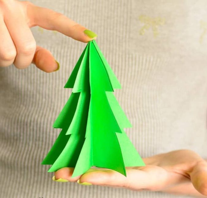 3D paper decorations. 60+Untraditional Christmas Decorations to Transform Your Home Look This Year - 45