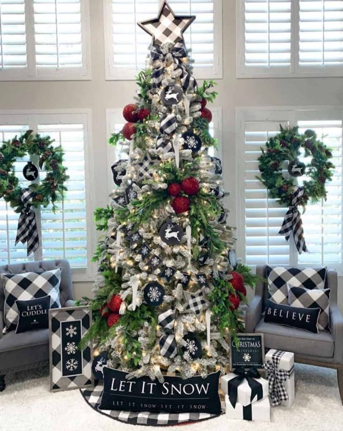 Christmas tree. 3 50+ Top Christmas Tree Decoration Ideas - 47