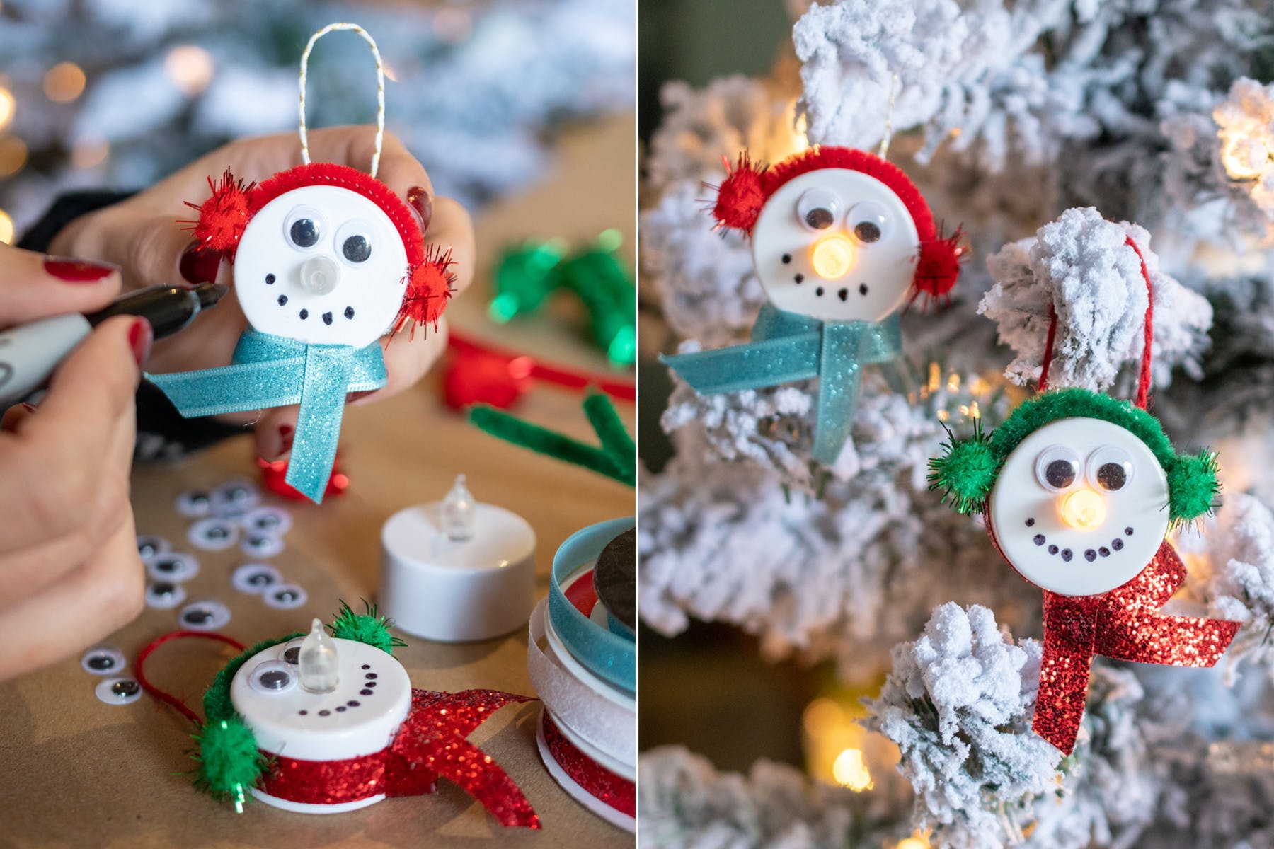 DIY Christmas decoration.. 3 70+ Creative Christmas Decorations to Do - 61