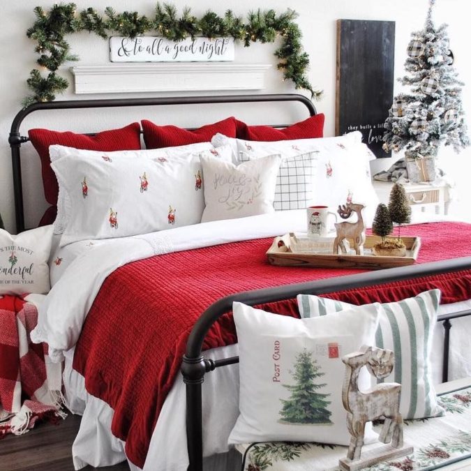 Guest Room. 4 50+ Guest Room Christmas Decorations to Make Before Christmas Arriving - 26 Guest Room Christmas Decorations
