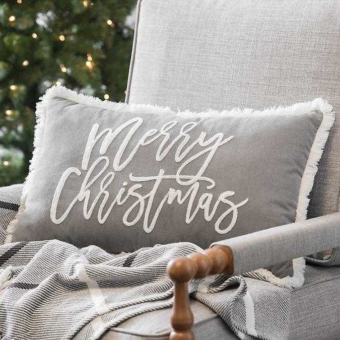 Pillows Cushions 2 50+ Guest Room Christmas Decorations to Make Before Christmas Arriving - 48 Guest Room Christmas Decorations