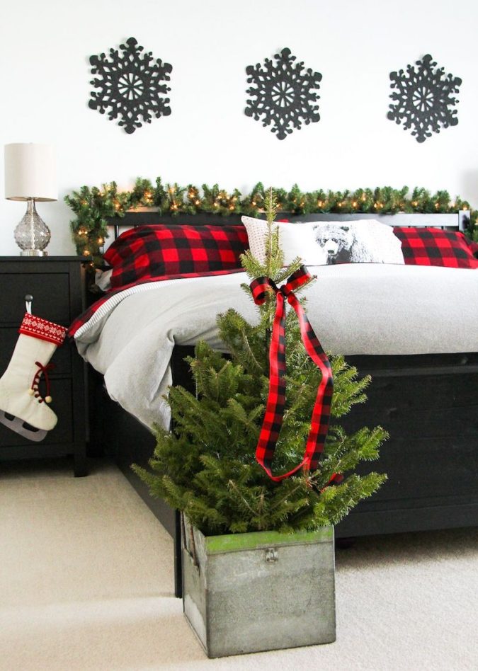50+ Guest Room Christmas Decorations to Make Before Christmas Arriving 35 Red and White Guest Room 2 50+ Guest Room Christmas Decorations to Make Before Christmas Arriving - 35 Guest Room Christmas Decorations