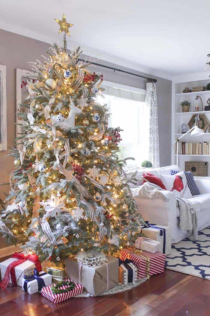 Rustic Country Theme 2 Give Your Home a New Festive Christmas with +90 Themes & Ideas - 12