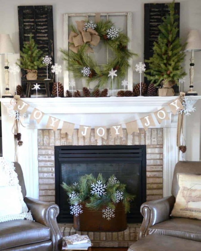 Rustic Country Theme 3 Give Your Home a New Festive Christmas with +90 Themes & Ideas - 19
