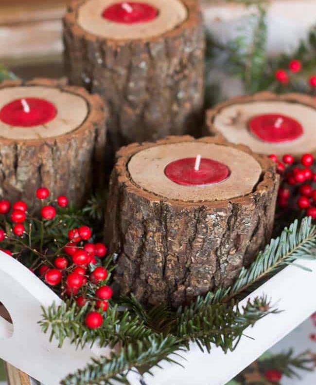 Rustic Country Theme. Give Your Home a New Festive Christmas with +90 Themes & Ideas - 16