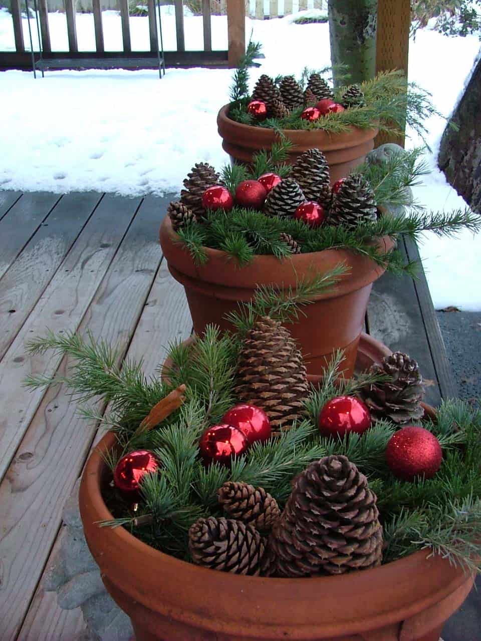 Rustic Country Theme. 4 Give Your Home a New Festive Christmas with +90 Themes & Ideas - 11