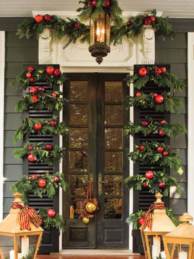 Rustic Country Theme. 6 Give Your Home a New Festive Christmas with +90 Themes & Ideas - 15