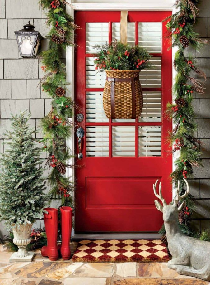 Rustic Country Theme.. Give Your Home a New Festive Christmas with +90 Themes & Ideas - 1
