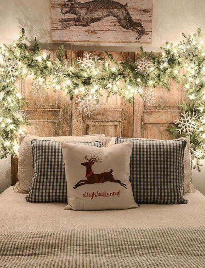Rustic Country theme. 5 Give Your Home a New Festive Christmas with +90 Themes & Ideas - 6