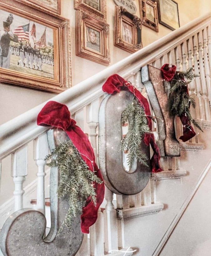 Rustic Country. 3 Give Your Home a New Festive Christmas with +90 Themes & Ideas - 20