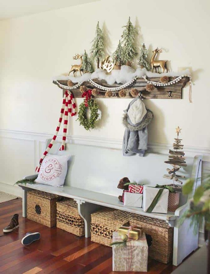 Rustic Country. Give Your Home a New Festive Christmas with +90 Themes & Ideas - 18