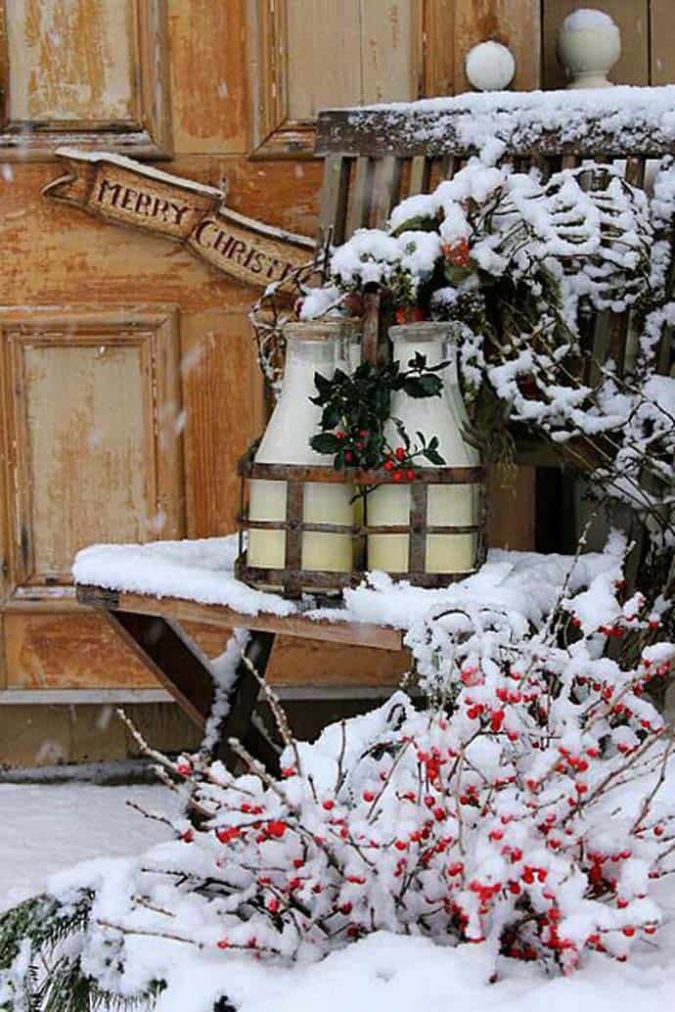 Rustic Country.. 1 Give Your Home a New Festive Christmas with +90 Themes & Ideas - 24