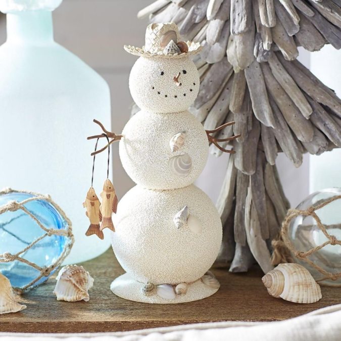 coastal decoration idea Give Your Home a New Festive Christmas with +90 Themes & Ideas - 8