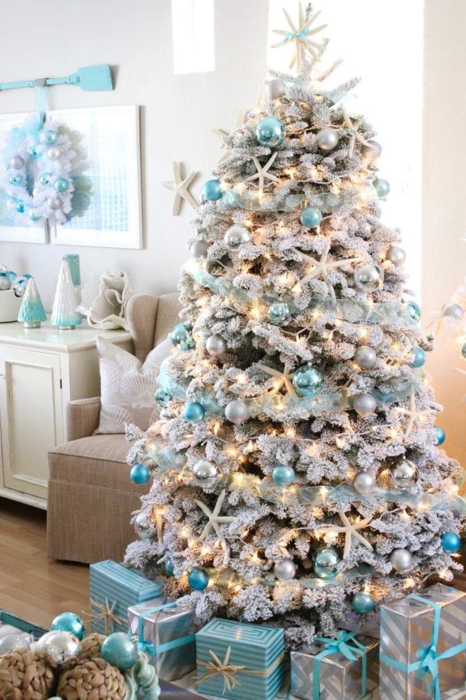 coastal decoration. 1 Give Your Home a New Festive Christmas with +90 Themes & Ideas - 3