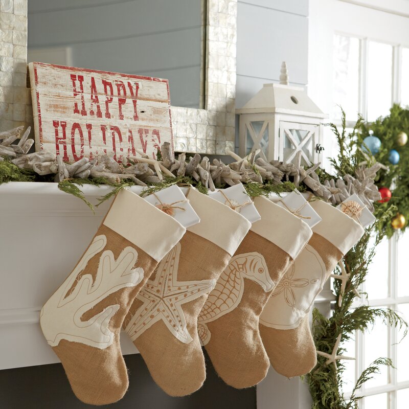 Give Your Home a New Festive Christmas with +90 Themes & Ideas 15 coastal decoration.. 5 Give Your Home a New Festive Christmas with +90 Themes & Ideas - 15