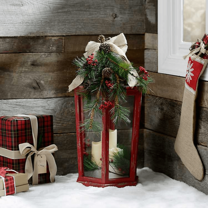 70+ Brilliant Ideas for This Year Christmas Decoration 70 lantern 70+ Brilliant Ideas for This Year Christmas Decoration - 70