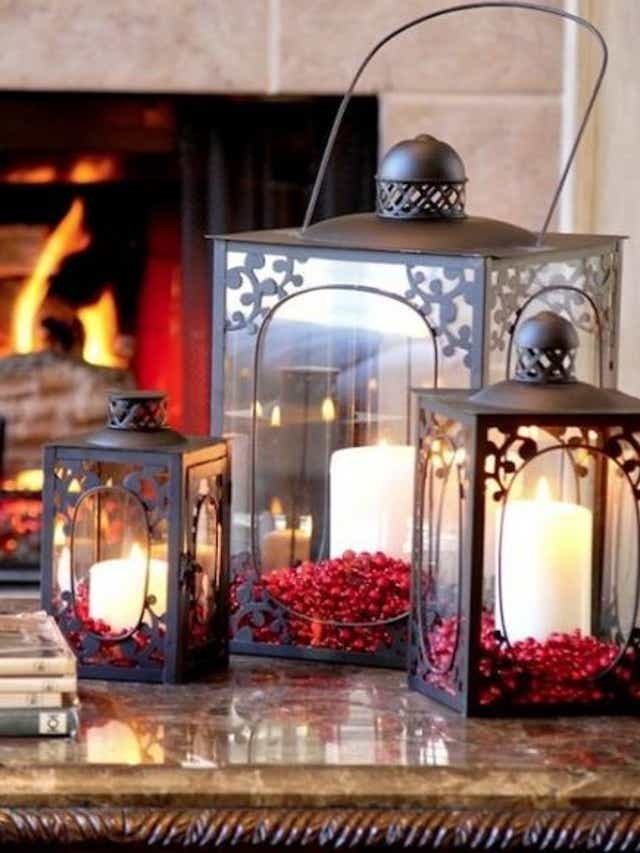 lanterns. 4 70+ Brilliant Ideas for This Year Christmas Decoration - 75