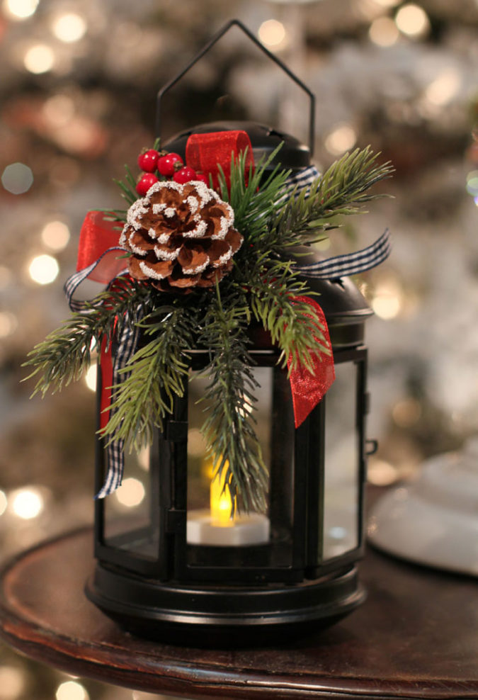 lanterns. 70+ Brilliant Ideas for This Year Christmas Decoration - 68