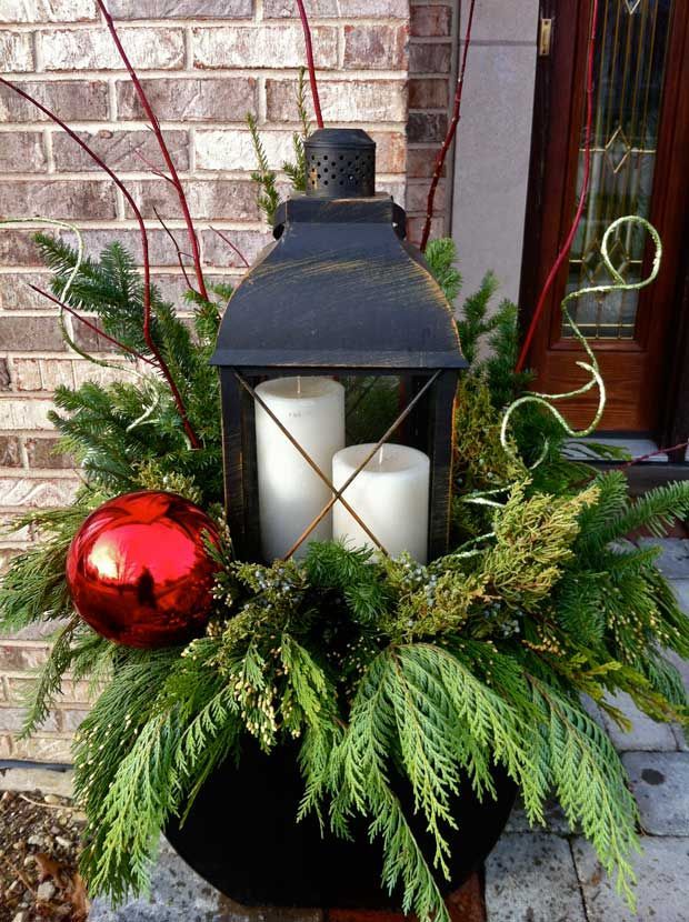 lanterns.. 70+ Brilliant Ideas for This Year Christmas Decoration - 72