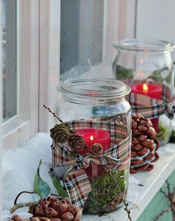 70+ Brilliant Ideas for This Year Christmas Decoration 39 mason jars 4 70+ Brilliant Ideas for This Year Christmas Decoration - 39