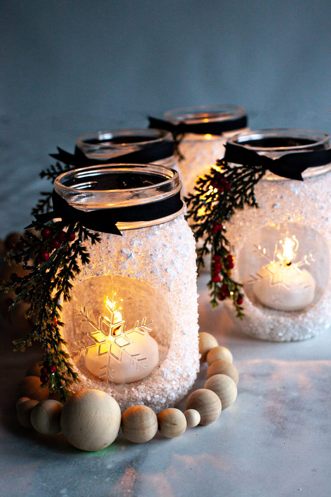 70+ Brilliant Ideas for This Year Christmas Decoration 34 mason jars 70+ Brilliant Ideas for This Year Christmas Decoration - 34