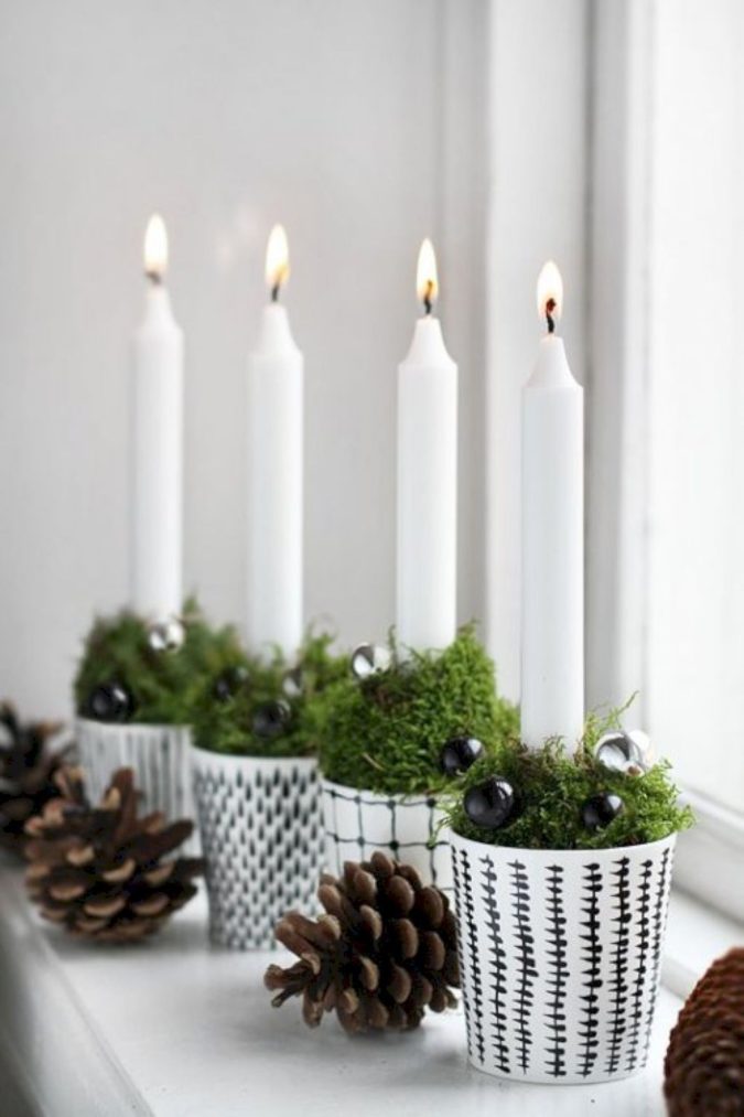 natural elements 1 70+ Brilliant Ideas for This Year Christmas Decoration - 18