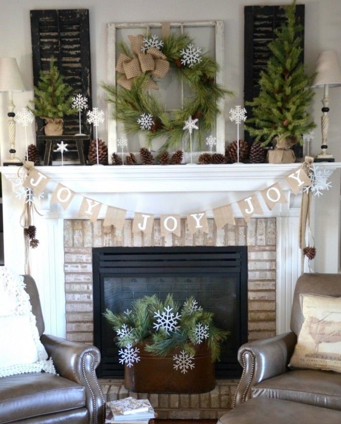 natural elements... 70+ Brilliant Ideas for This Year Christmas Decoration - 15