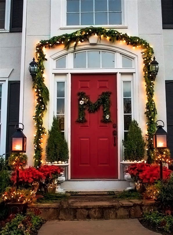 70+ Creative Christmas Decorations to Do 25 outdoors lighting.. 4 70+ Creative Christmas Decorations to Do - 25