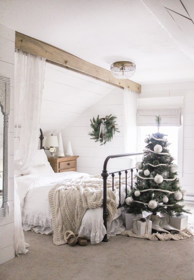 simple Guest Room. 4 50+ Guest Room Christmas Decorations to Make Before Christmas Arriving - 11 Guest Room Christmas Decorations