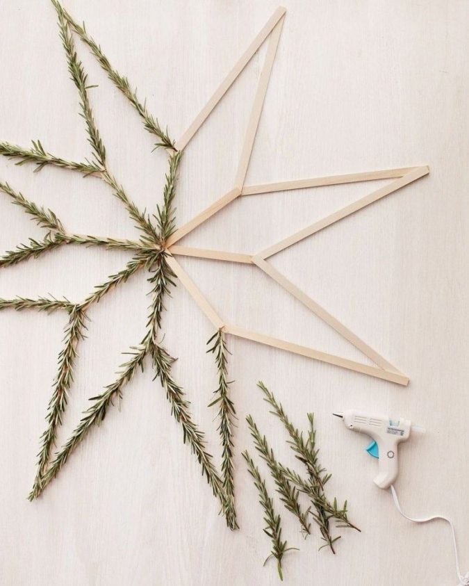 snow looking ornament. 70+ Creative Christmas Decorations to Do - 66
