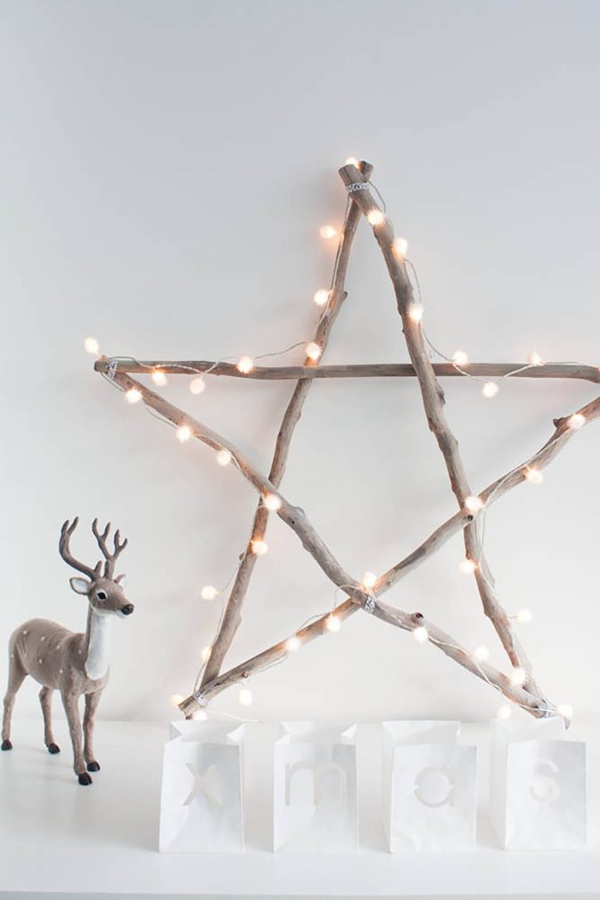 70+ Creative Christmas Decorations to Do 68 star ornament 70+ Creative Christmas Decorations to Do - 68