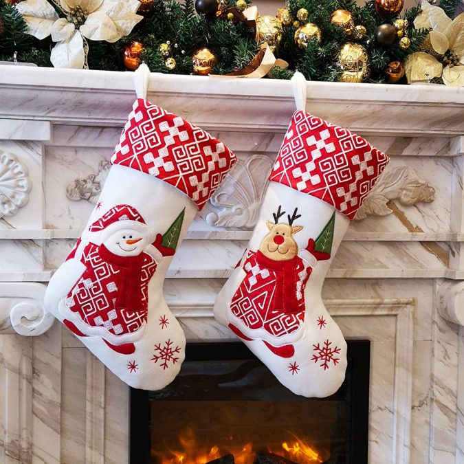stocking ads. 2 60+ Creative Christmas Decoration Ways for Your Home - 33