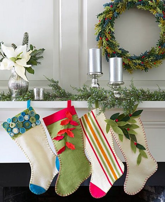 stocking ads. 3 60+ Creative Christmas Decoration Ways for Your Home - 35