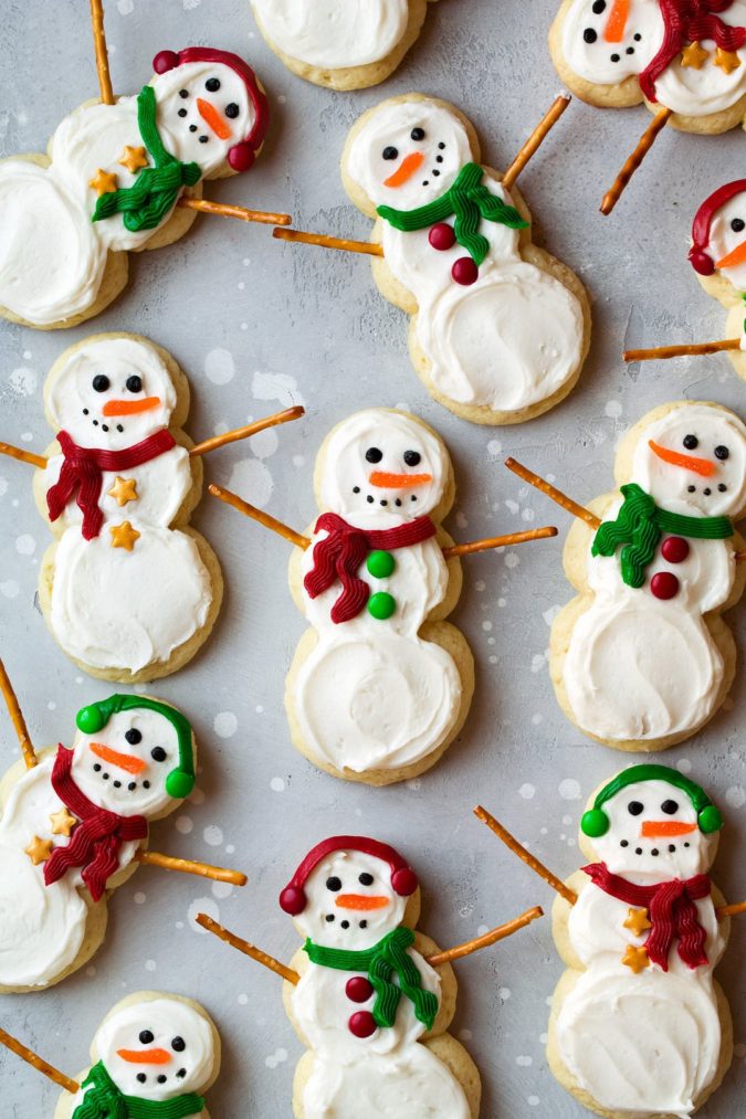 sugar cookies.. 60+Untraditional Christmas Decorations to Transform Your Home Look This Year - 9