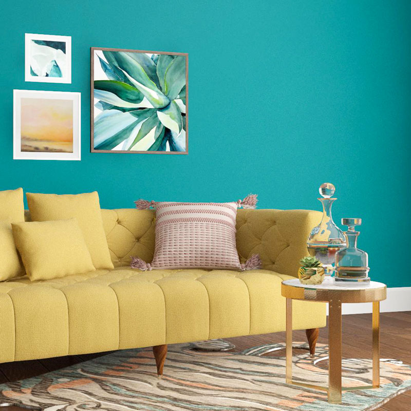 Bold-wall-colors. 70+ Outdated Decorating Trends and Ideas Coming Back in 2022