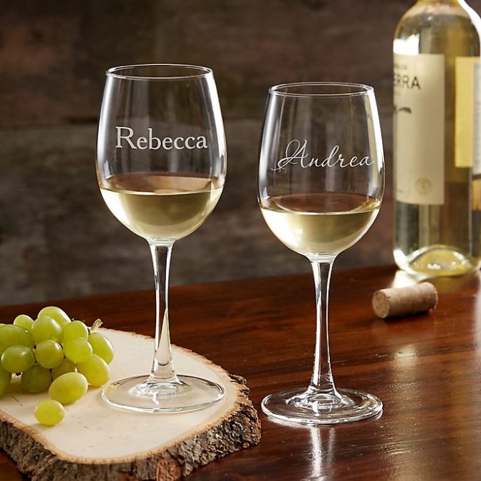 70+ Hottest Marriage Anniversary Decoration Ideas at Home 11 Customized glass of champagne 2 70+ Hottest Marriage Anniversary Decoration Ideas at Home - 11
