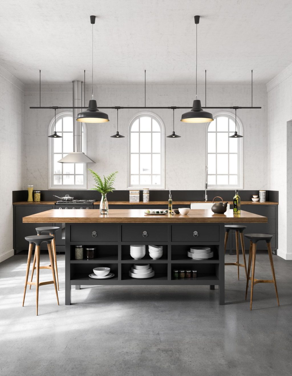 Industrial-Kitchen-1024x1316 70+ Outdated Decorating Trends and Ideas Coming Back in 2022